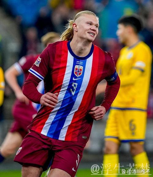 哈兰德仅用41场比赛成1971年以来国家队进40球速度最快欧洲球员 哈兰德仅用41场比赛成1971年以来国家队进40球速度最快欧洲球员